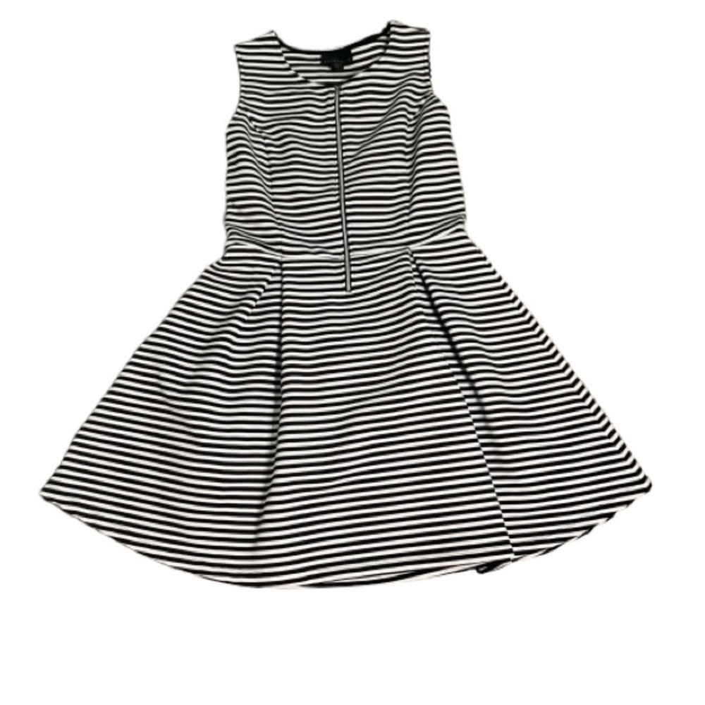 2/$20 Attention Women’s Black&White Striped Dress